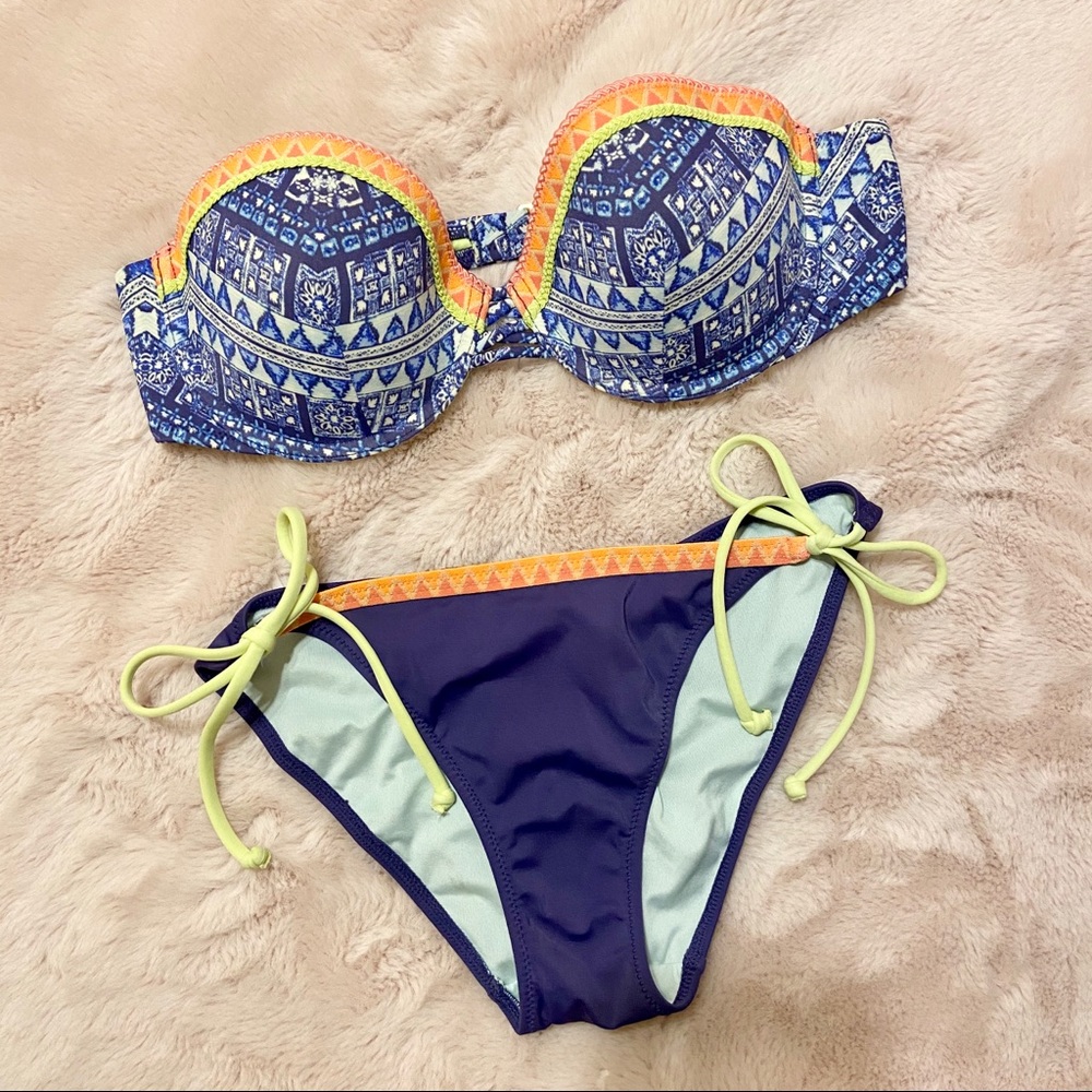 VS Tribal Print Bikini Set
